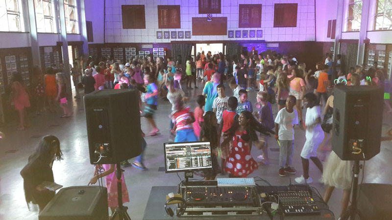 DJ entertainment at a celebration